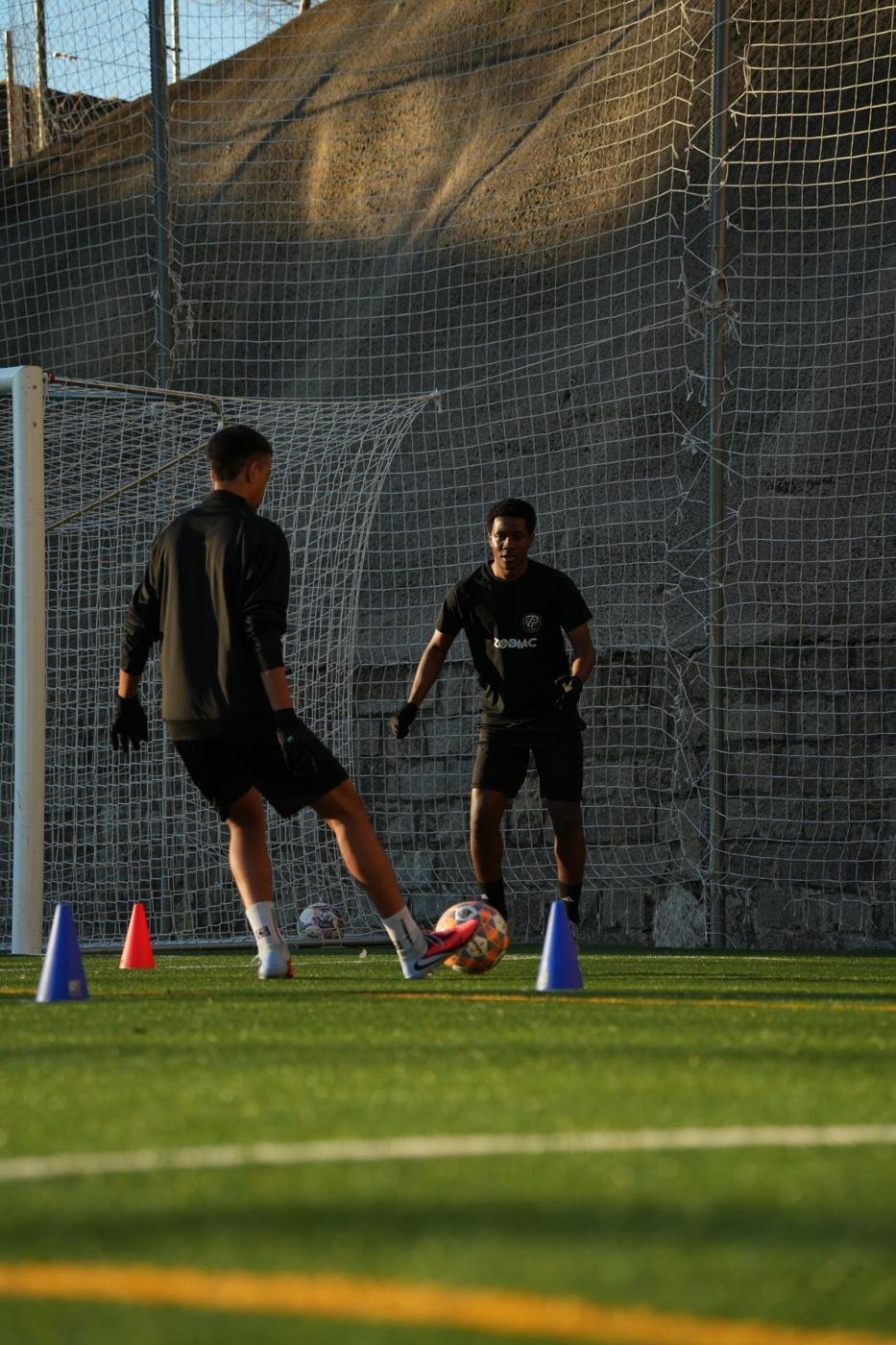 Zodiac Pro player in a personalized training session