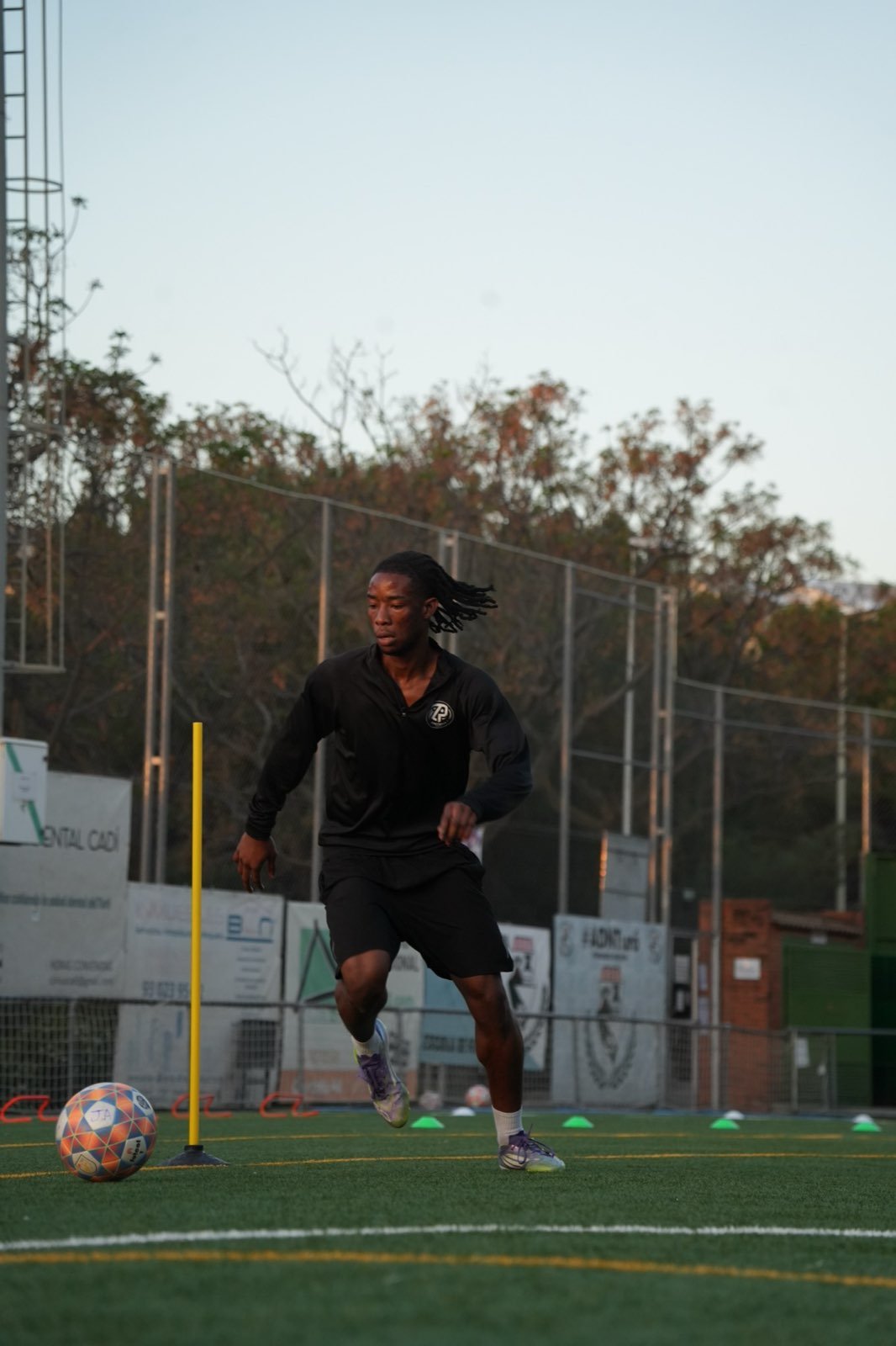 Zodiac Pro player training in a personalized drill